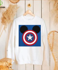 Funny Mickey Marvel Captain America T Shirt