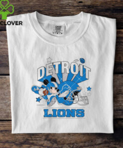 Funny Mickey Mouse  Football Detroit Lions  Shirt