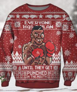 Funny Mike Tyson Until They Get Punched Ugly Christmas Sweater 3D Shirt