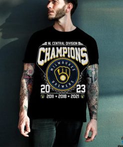 Funny Milwaukee Brewers National League Central Division 2023 Champions Shirt