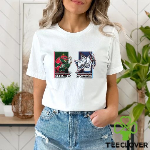 Funny Minnesota Wild VS Winnipeg Jets NHL Dec 31 2023 hockey shirt