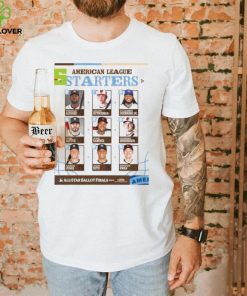 Funny Mlb the all star ballot finals 2024 American league starters shirt