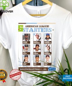 Funny Mlb the all star ballot finals 2024 American league starters shirt