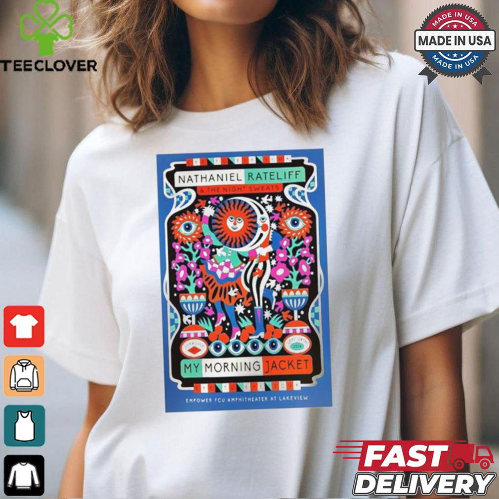 Funny My morning jacket empower fcu amphitheater at lakeview syracuse ny september 24 2024 tour poster shirt Funny My morning jacket empower fcu amphitheater at lakeview syracuse ny september 24 2024 tour poster shirt