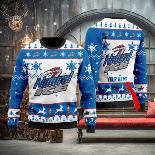Funny Natural Ice Personalized Ugly Christmas Sweaters