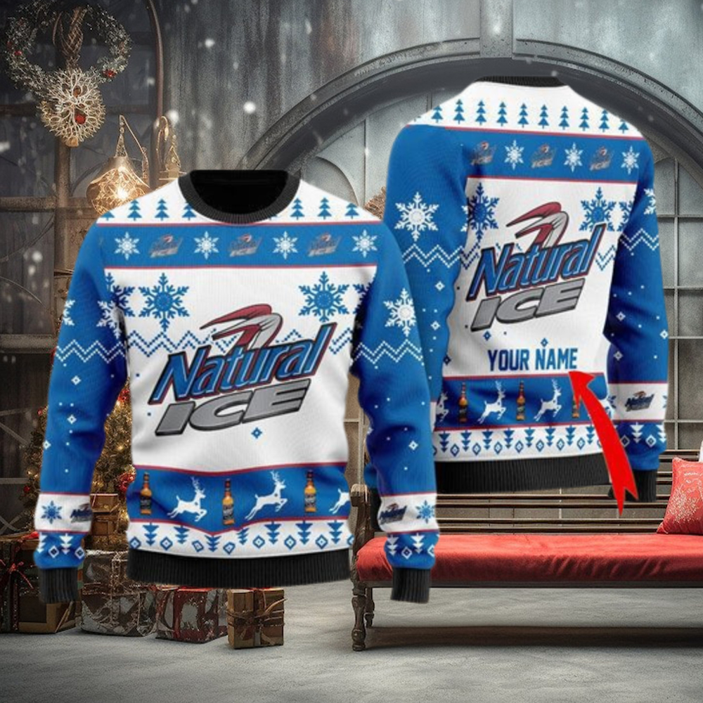Funny Natural Ice Personalized Ugly Christmas Sweaters Funny Natural Ice Personalized Ugly Christmas Sweaters