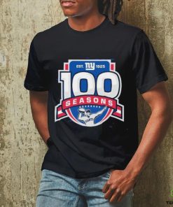 Funny New York Giants Starter 100th Season Prime Time Logo Shirt