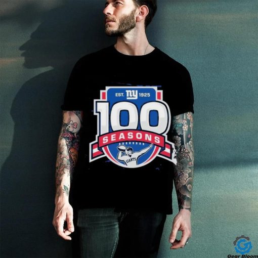 Funny New York Giants Starter 100th Season Prime Time Logo Shirt