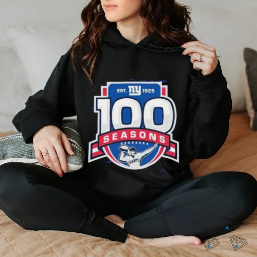 Funny New York Giants Starter 100th Season Prime Time Logo Shirt