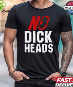 Funny No dickheads shirt