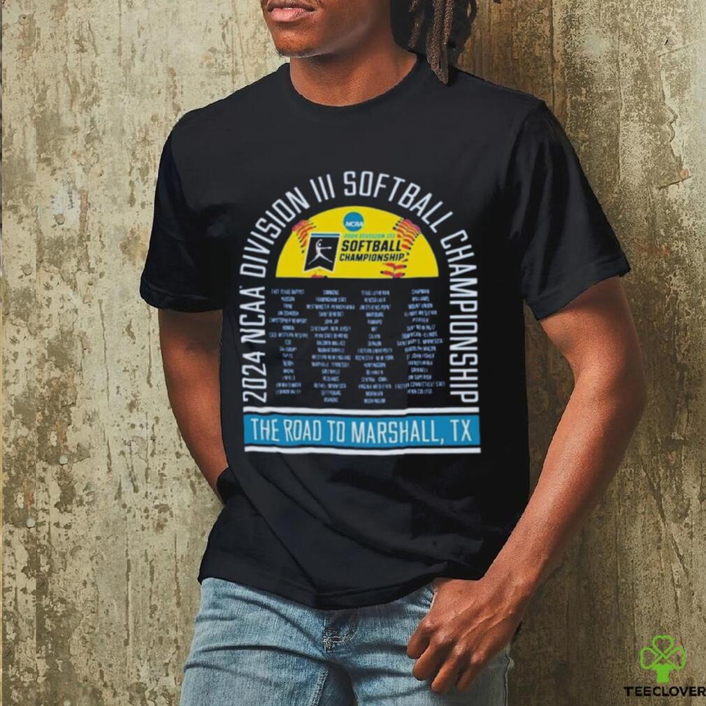 Funny Official NCAA Division III Softball Championship 2024 The Road To Marshall, TX Shirt Funny Official NCAA Division III Softball Championship 2024 The Road To Marshall, TX Shirt