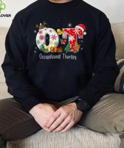Funny Ot Nurse Occupational Therapy Santa Christmas Pajama Shirt
