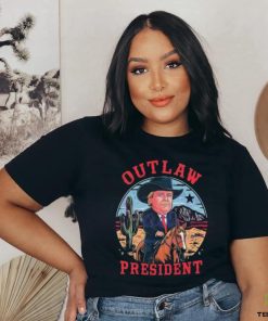 Funny Outlaw President 2024 Election Vintage Shirt