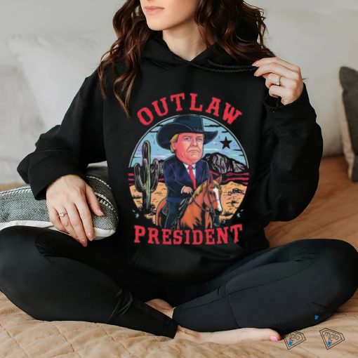 Funny Outlaw President 2024 Election Vintage Shirt