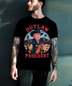 Funny Outlaw President 2024 Election Vintage Shirt