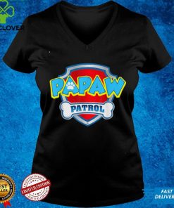 Funny Papaw Patrol Dog Mom Dad For Men Women T Shirt 1