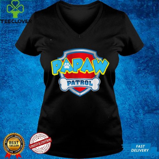 Funny Papaw Patrol Dog Mom Dad For Men Women T Shirt 1