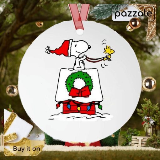 Funny Peanuts Snoopy Christmas Peanuts Christmas Ornaments