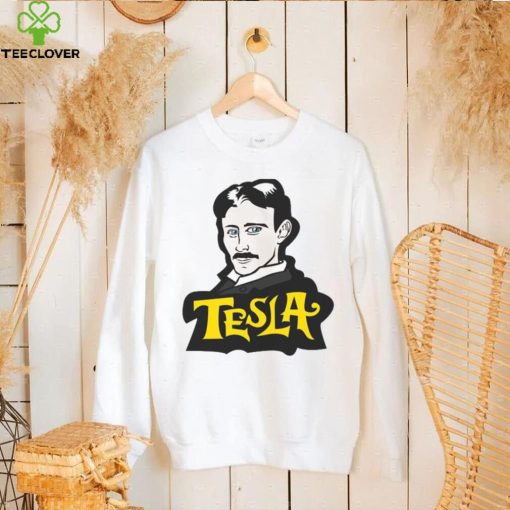 Funny Portrait Nikola Tesla Animated Unisex Sweathoodie, sweater, longsleeve, shirt v-neck, t-shirt