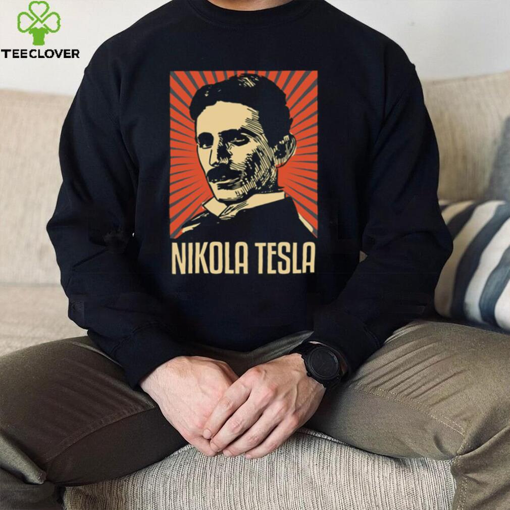 Funny Portrait Nikola Tesla Mix Hitler Unisex T Shirt Funny Portrait Nikola Tesla Mix Hitler Unisex T Shirt