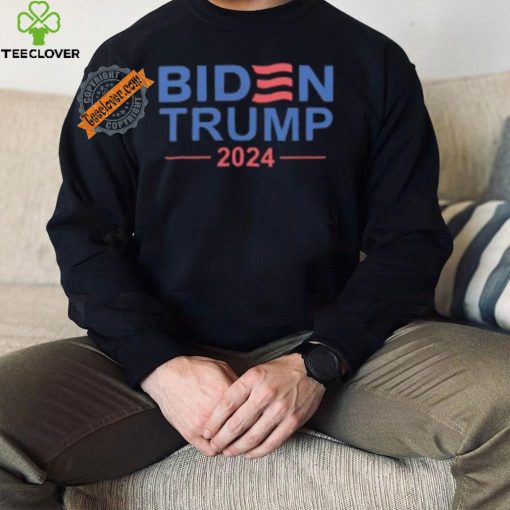 Funny President Biden Shirt Vice President Trump 2024 Usa Election T Shirt Gift Political Humor Democrat Republican T Shirt