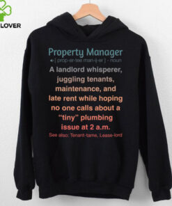 Funny Property Manager Sweatshirt