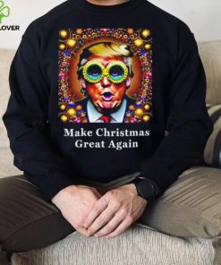 Funny Psychedelic Donald Trump Christmas shirt