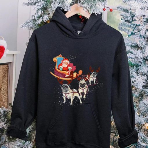 Funny Pug T Shirt Christmas