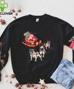 Funny Pug T Shirt Christmas