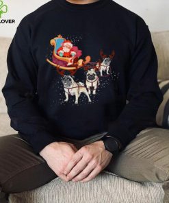 Funny Pug T Shirt Christmas