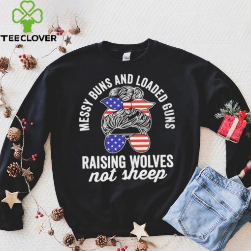 Funny Raising Wolves Not Sheep T Shirt