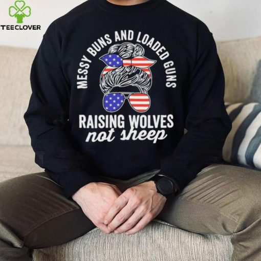 Funny Raising Wolves Not Sheep T Shirt