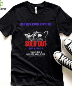 Funny Red hot chili peppers sold out july 5 2024 riverbend music center shirt