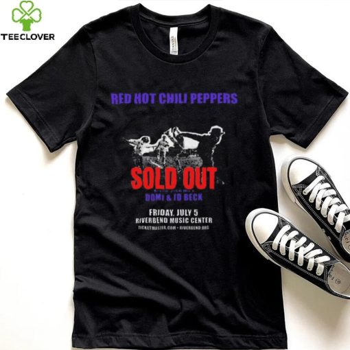 Funny Red hot chili peppers sold out july 5 2024 riverbend music center shirt