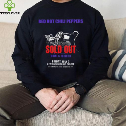 Funny Red hot chili peppers sold out july 5 2024 riverbend music center shirt