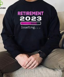 Funny Retirement 2023 Loading Retired Countdown T Shirt