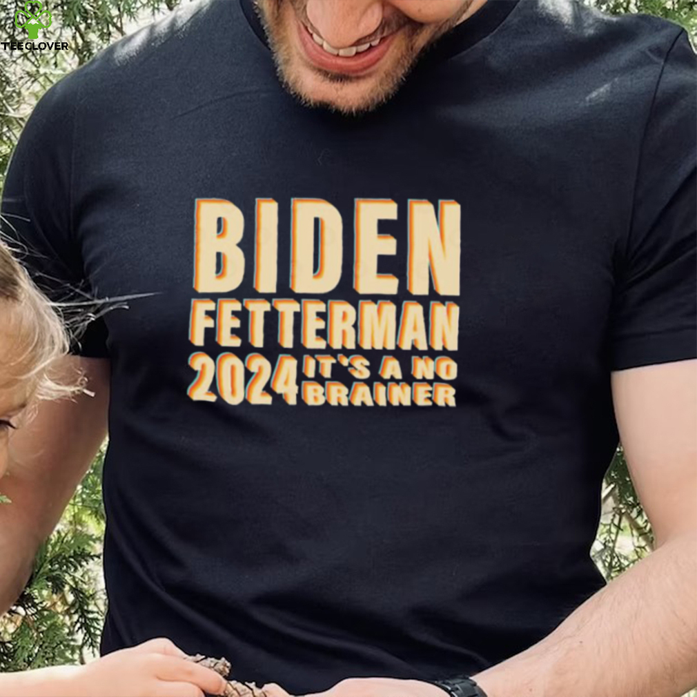 Funny Retro Biden Fetterman 2024 It’s A No Brainer Shirt Funny Retro Biden Fetterman 2024 It’s A No Brainer Shirt