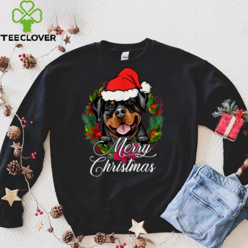 Funny Rottweiler Snow Christmas Pajama Xmas Tree Decorations T Shirt Hoodie, Sweter Shirt