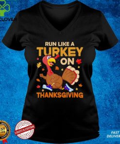 Funny Running Thanksgiving Turkey Runner Keep Fit Gym Lovers Shirt