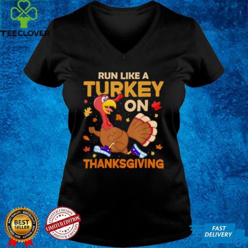 Funny Running Thanksgiving Turkey Runner Keep Fit Gym Lovers Shirt