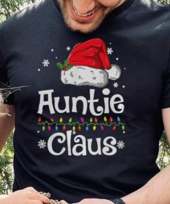 Funny Santa Auntie Claus Christmas Matching Family T Shirt 3 Funny Santa Auntie Claus Christmas Matching Family T Shirt