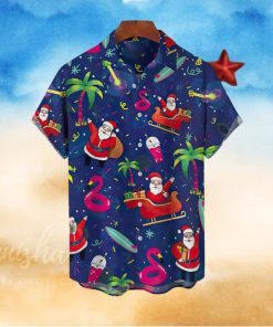 Funny Santa Claus Hawaiian Shirt