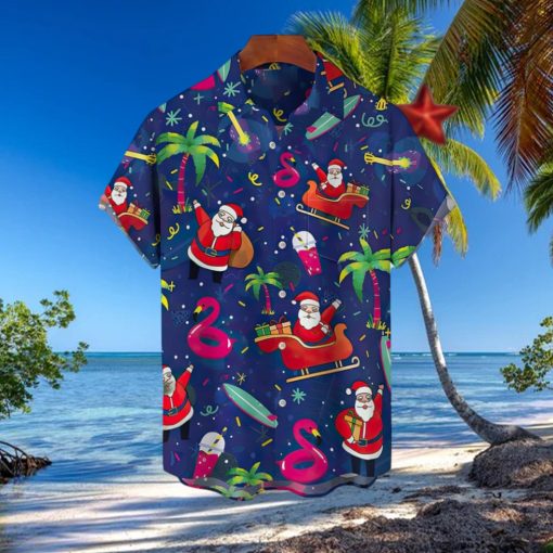 Funny Santa Claus Hawaiian Shirt