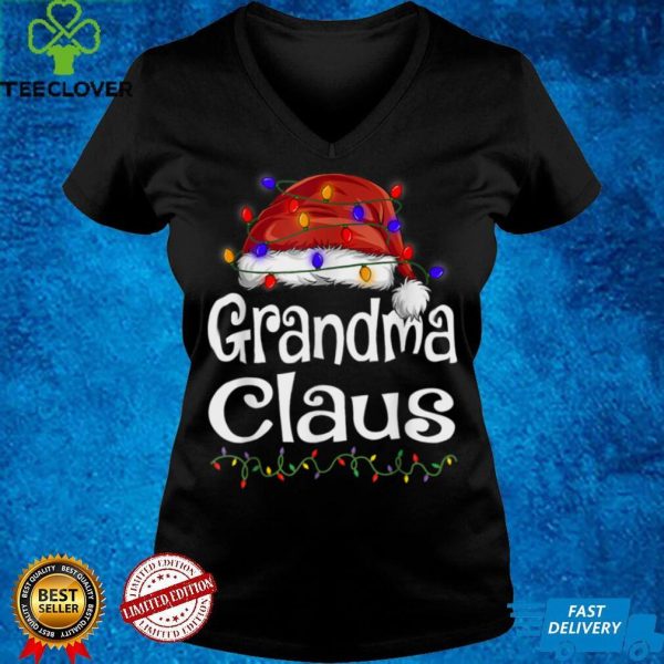 Funny Santa Grandma Claus Christmas Matching Family T Shirt