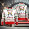 Florida Panthers Funny Ugly Christmas Sweater Angry For Men And Women Custom Name Gift Fans