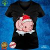 Funny Santa Pig Xmas Light Christmas Pig Lover Shirt