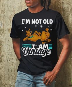 Funny Scooby Doo I’m Not Old I’m Vintage Tshirt