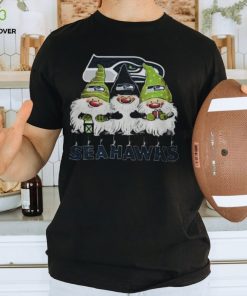 Funny Seattle Seahawks Gnomies Christmas Shirt