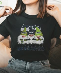 Funny Seattle Seahawks Gnomies Christmas Shirt