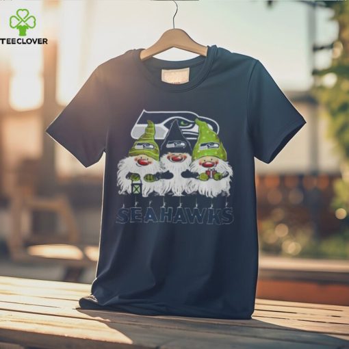 Funny Seattle Seahawks Gnomies Christmas Shirt